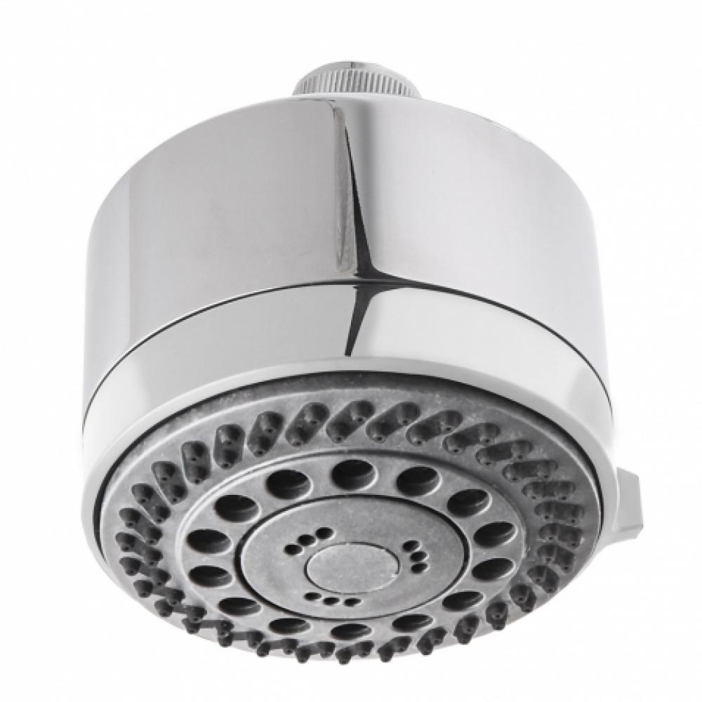 Universal 3 1/4'' Shower Head with Adjustable Spray in Unlacquered