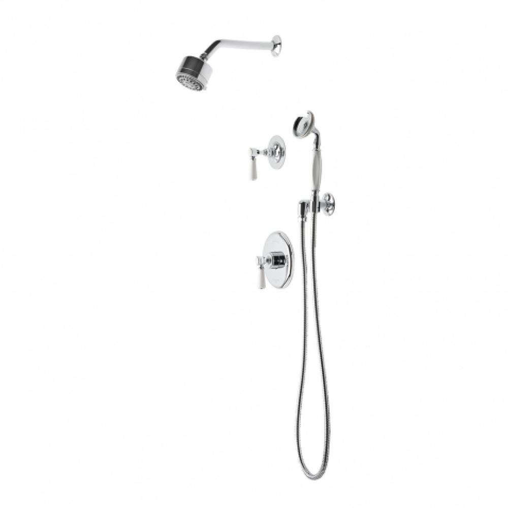 Highgate Pressure Balance Shower Package with 3 1/4'' Shower Head, Handshower and