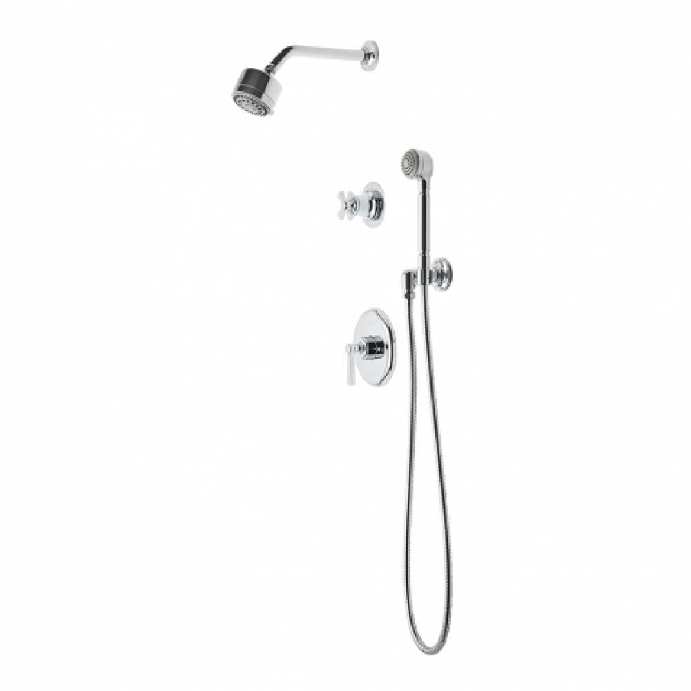 Transit Pressure Balance Shower Package with 3 1/4'' Shower Head, Handshower and