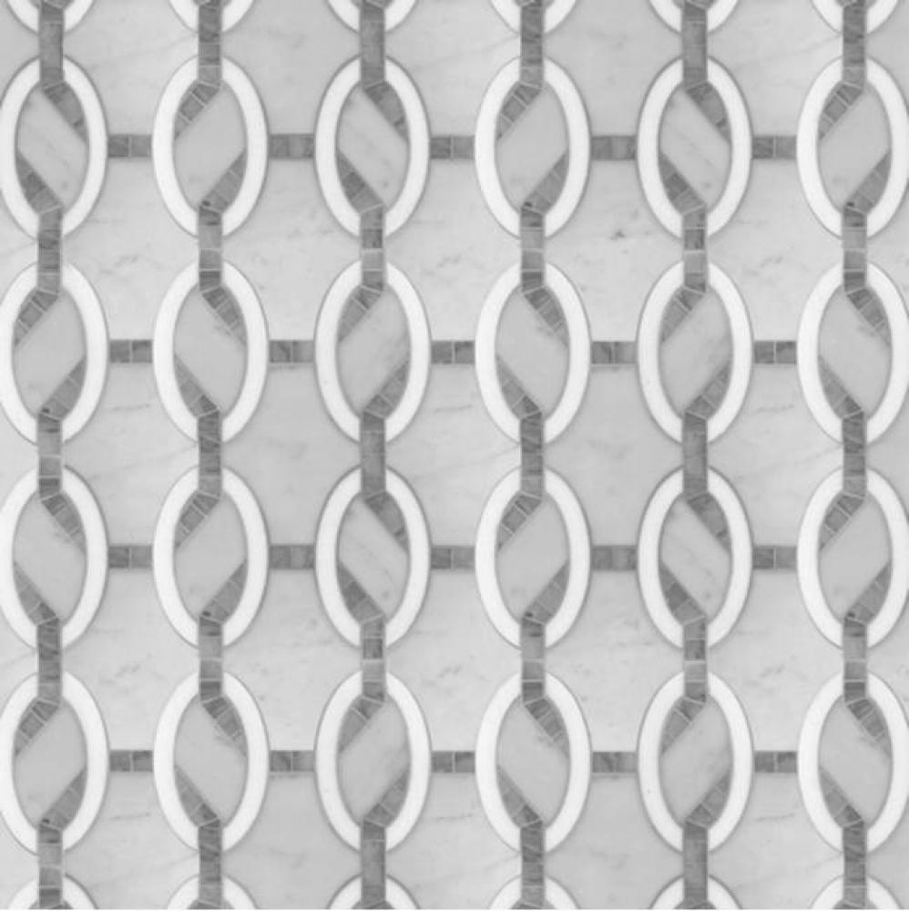 Signet Solid with Tesserae Links Grande Mosaic in Stone Group 1, 2, 3, and