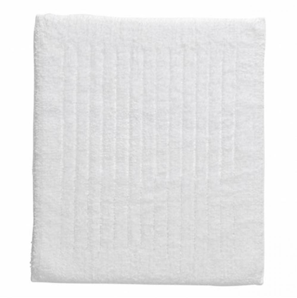 Duna Bath Rug 22 x 24 in White