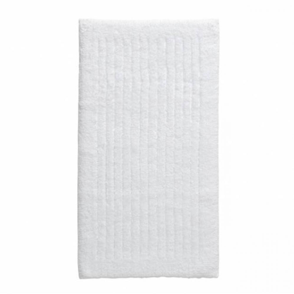 Duna Bath Rug 20 x 31 in White