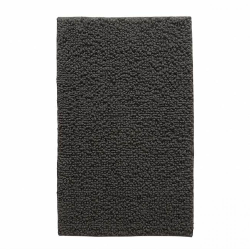 Bramble Bath Rug 20 x 31 in Charcoal