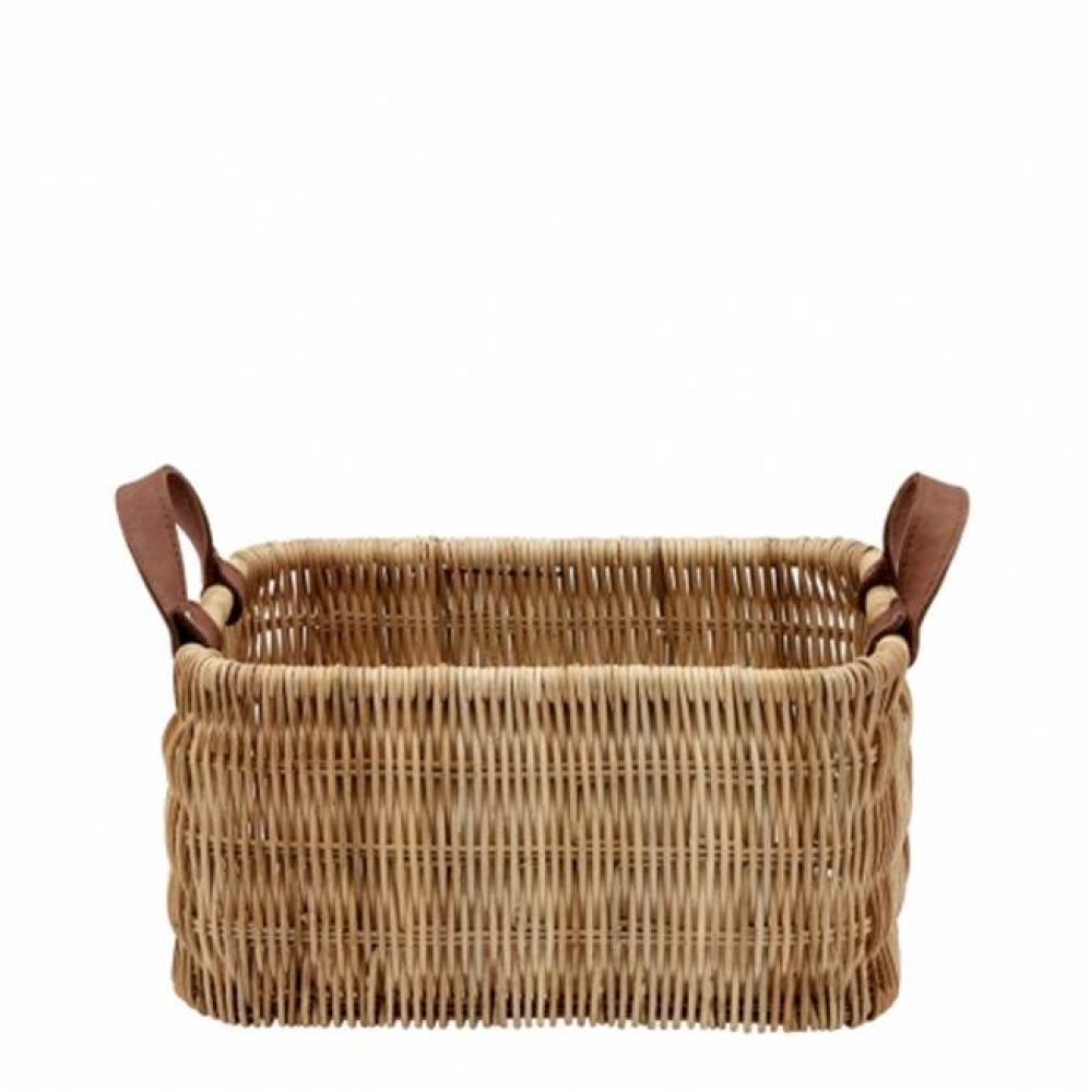 Harvest Medium Rectangular Basket in Natural