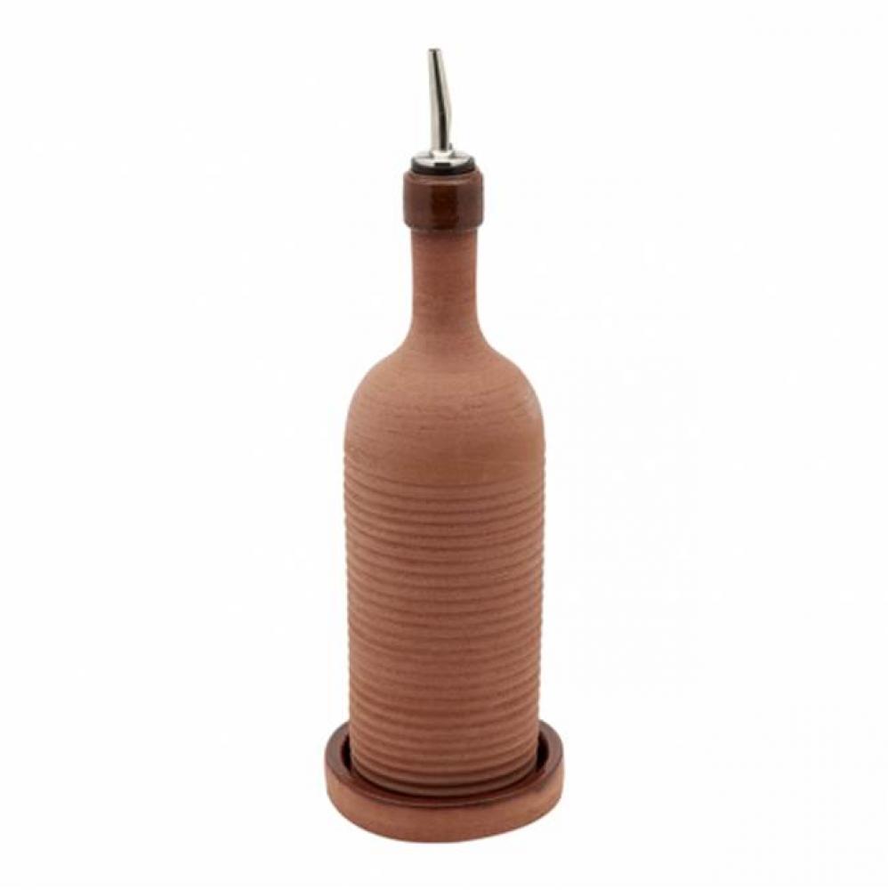 Forno Tall Olive Oil Bottle and Tray in