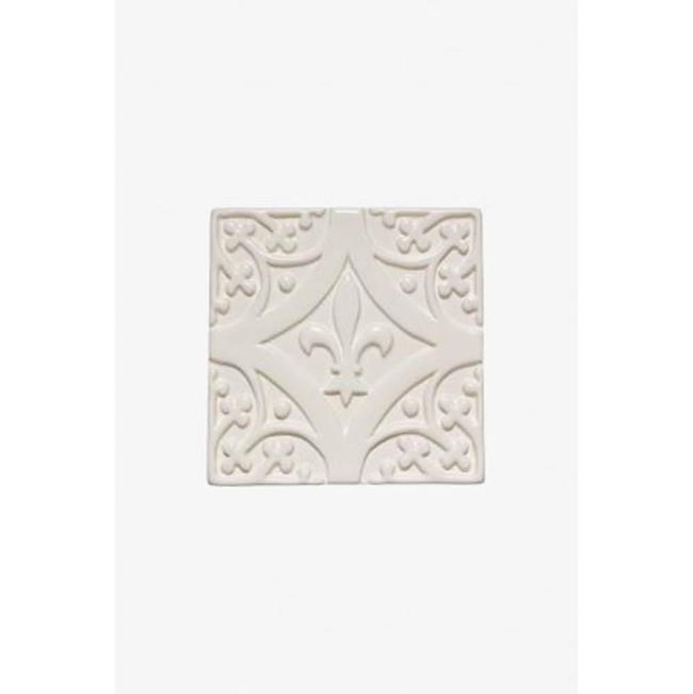 Archive Church Decorative Field Tile Deco ''F'' 4 1/4'' x 4