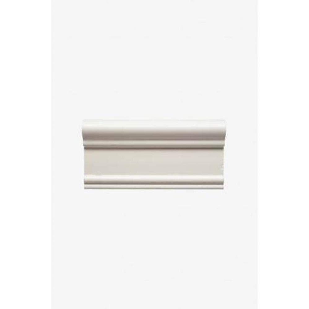 Archive Central Park C Rail 3 x 6 Standard Stopend (Left) in Clear Glossy Crackle