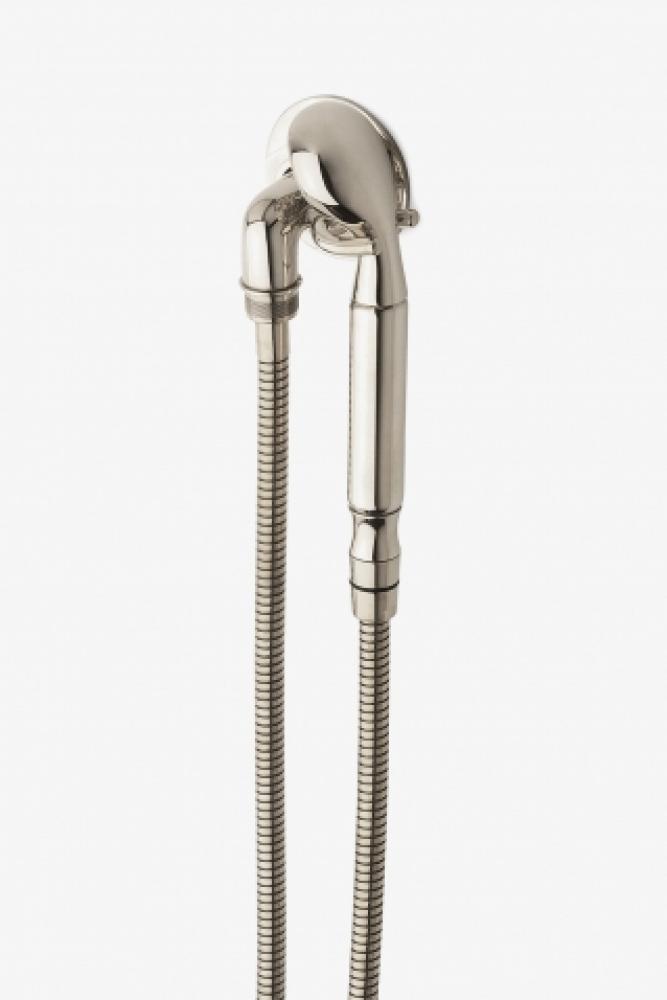 Henry Handshower On Hook with Metal Handle in Matte Nickel, 1.75gpm