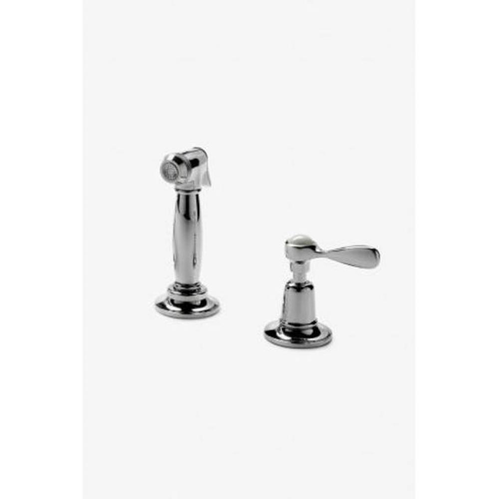 Easton Classic Spray, Metal Lever Handle in Brass Complies, 0.25 Percent WALC