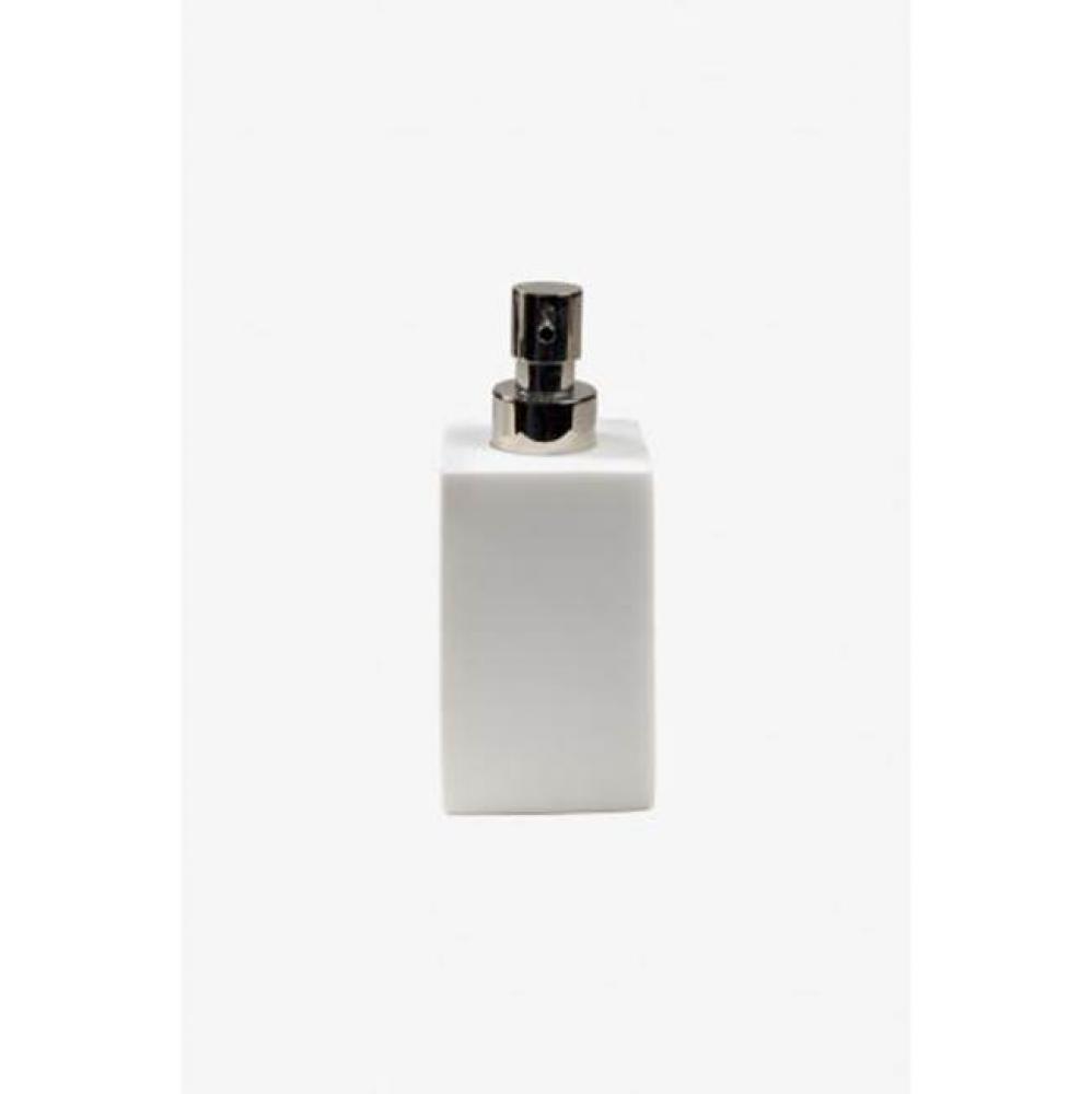 Resin Soap Dispenser in Frost
