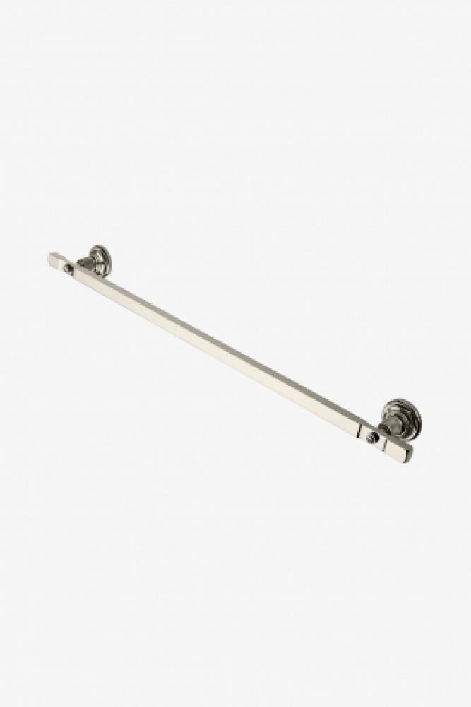 R.W. Atlas 24'' Single Metal Towel Bar in