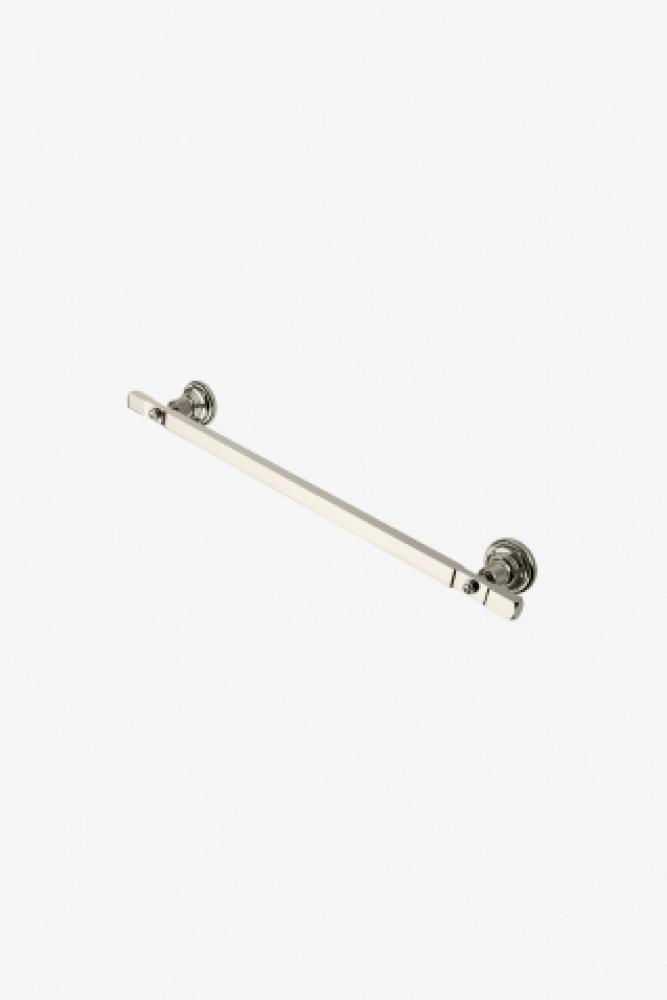 R.W. Atlas 18'' Single Metal Towel Bar in