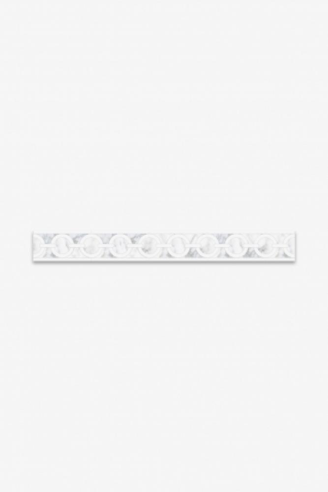 Signet Epaulette Petite Border 3 3/4'' x 10 1/2'' in Stone Group