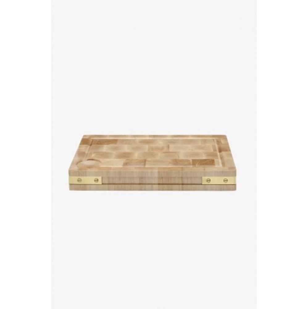 Dash Medium Cutting Board with Brass
