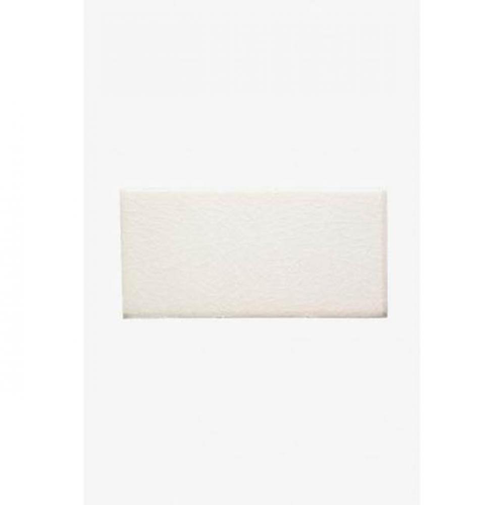 Architectonics Handmade Field Tile 6 x 12 Bullnose Single (Long) in Sprite Glossy Solid