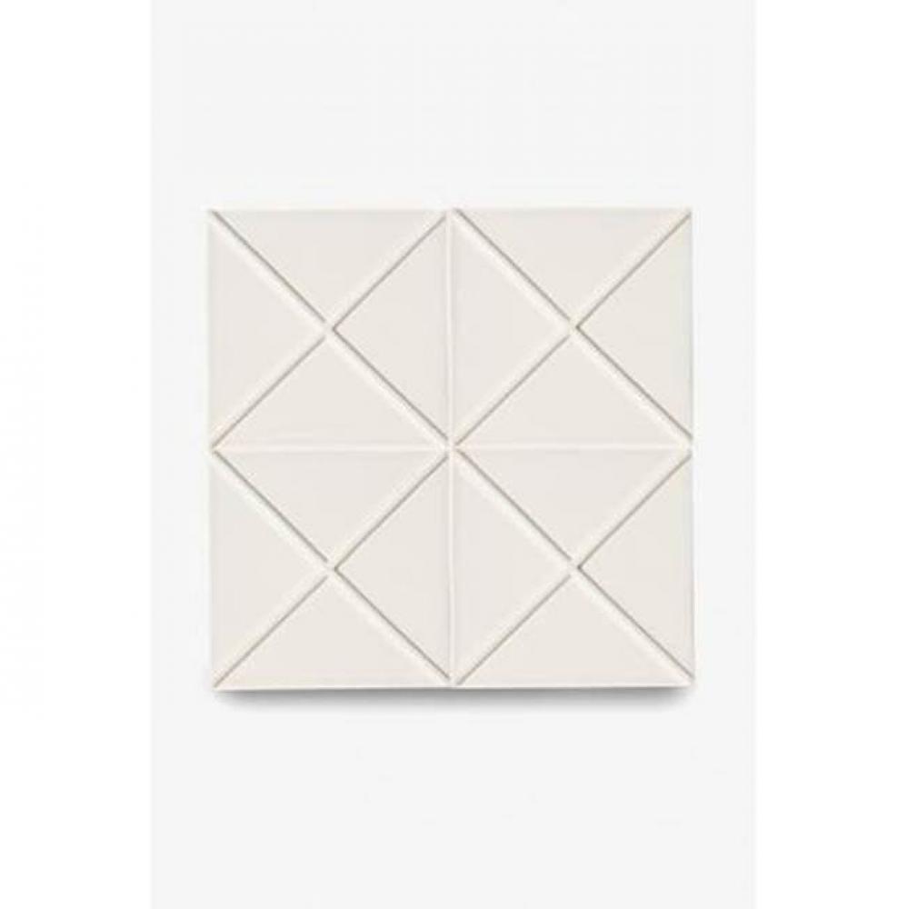 Architectonics Handmade Odyssey Decorative Field Tile Boundary Embossed 6 x 6 in Nile Glossy Solid