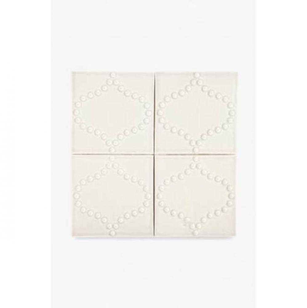 Architectonics Handmade Boss Decorative Field Tile Tangier Grande 6 x 6 in Shadow  Glossy Solid