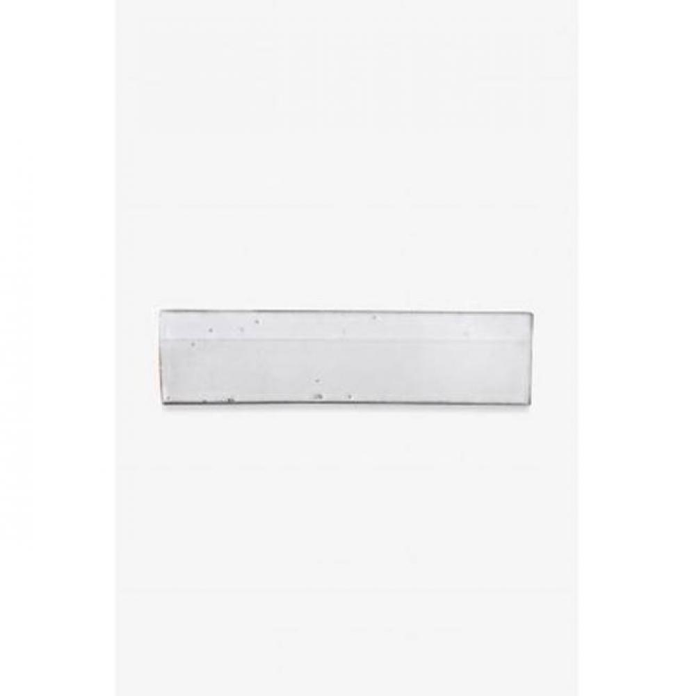 Bradbury Molding Rail 2 3/8 x 8 1/4 in Domino Glossy Crackle