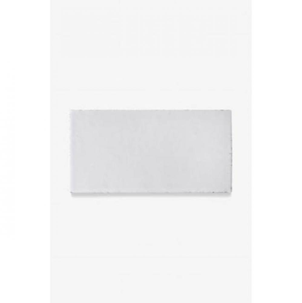 Bradbury Field Tile 4 1/8 x 8 1/4 Single (Short) Edge Glazed in Arctic Matte Solid