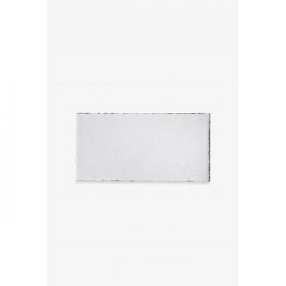 Bradbury Field Tile 3 1/8 x 6 1/4 Single (Short) Edge Glazed in Calypso Glossy Solid