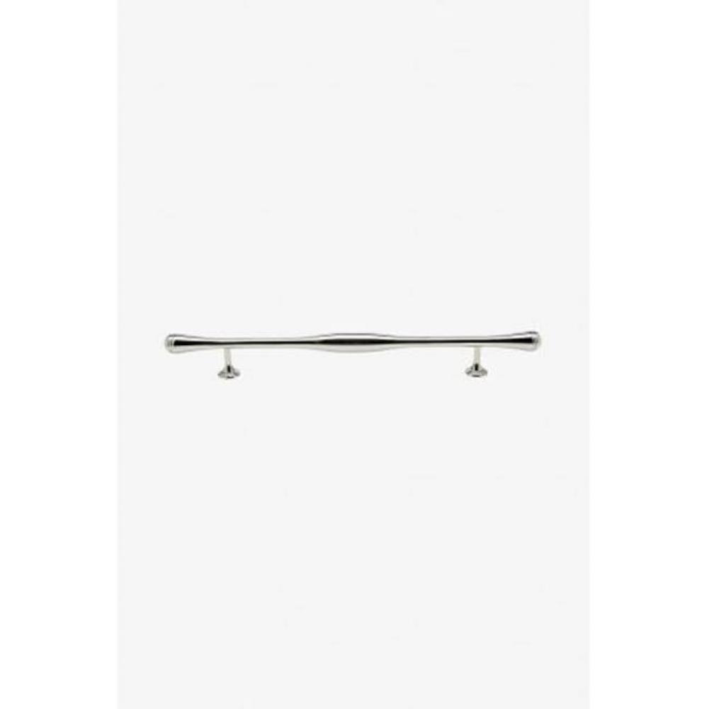 Cushing 18 Scored Pull in Unlacquered Brass