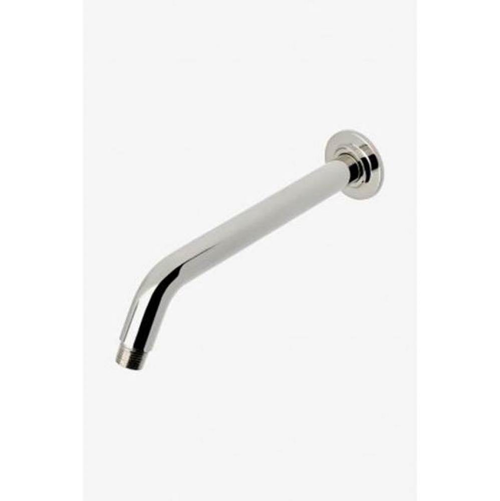 Bond Wall Mounted 10 1/2'' Shower Arm and Flange in Dark Nickel