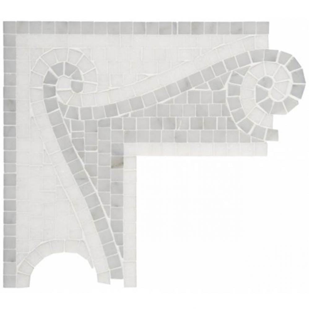 Signet Mariner Petite Continuous Corner 8'' x 8'' in Stone Group 1, 2, 3, and