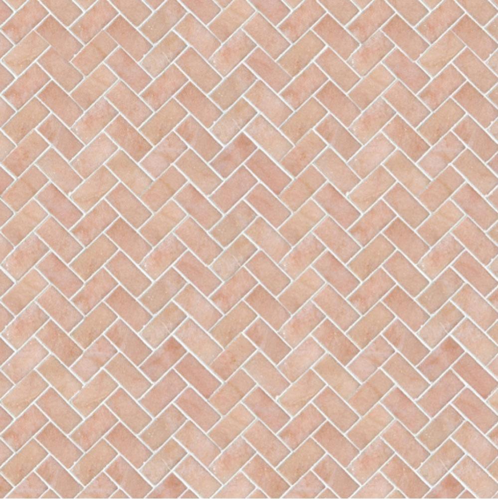 Parramore 3cm x 6cm Herringbone Mosaic in Stone Group