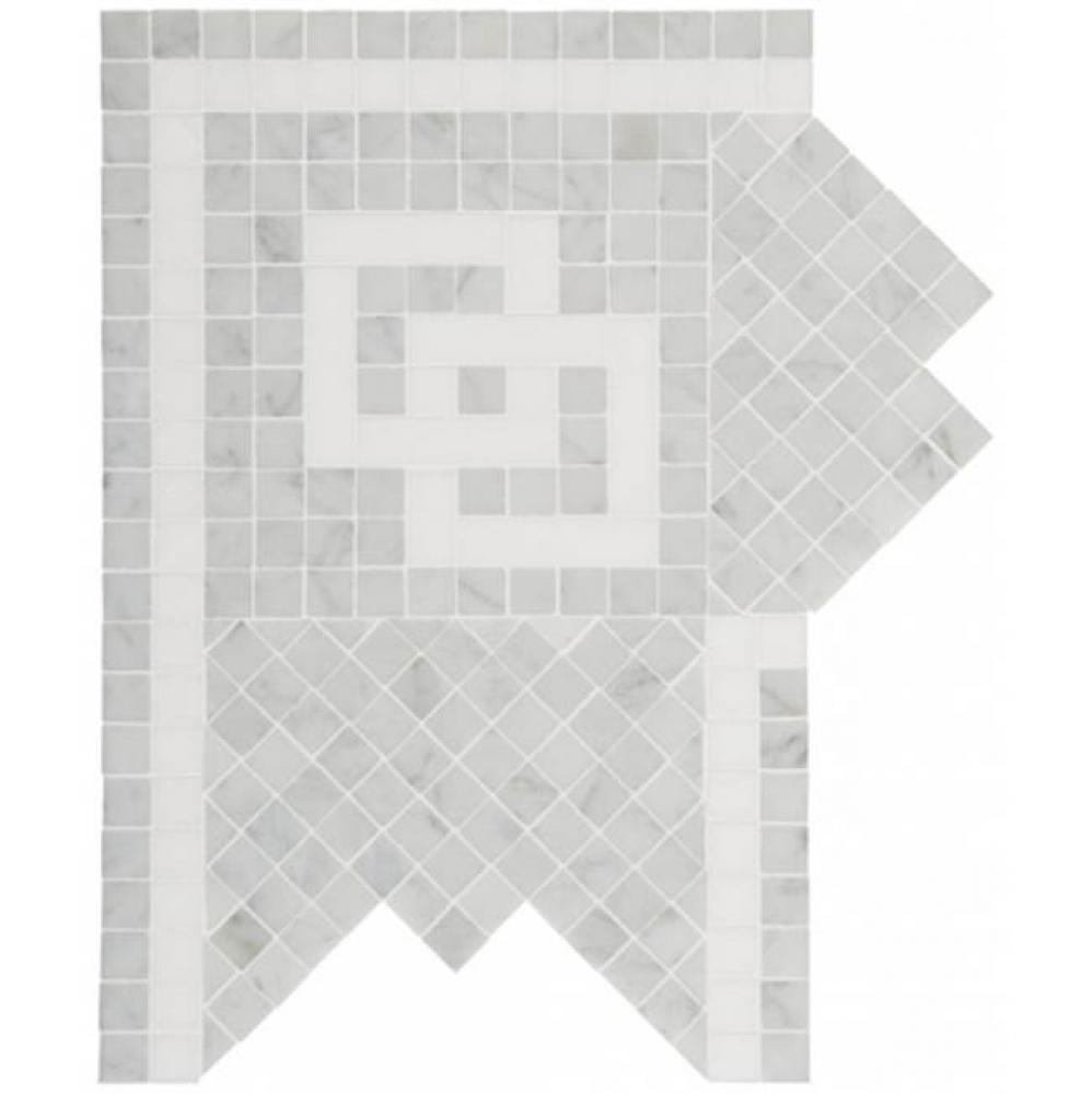 Signet Keychain Continuous Corner 8 1/2'' x 12 7/8'' in Stone Group