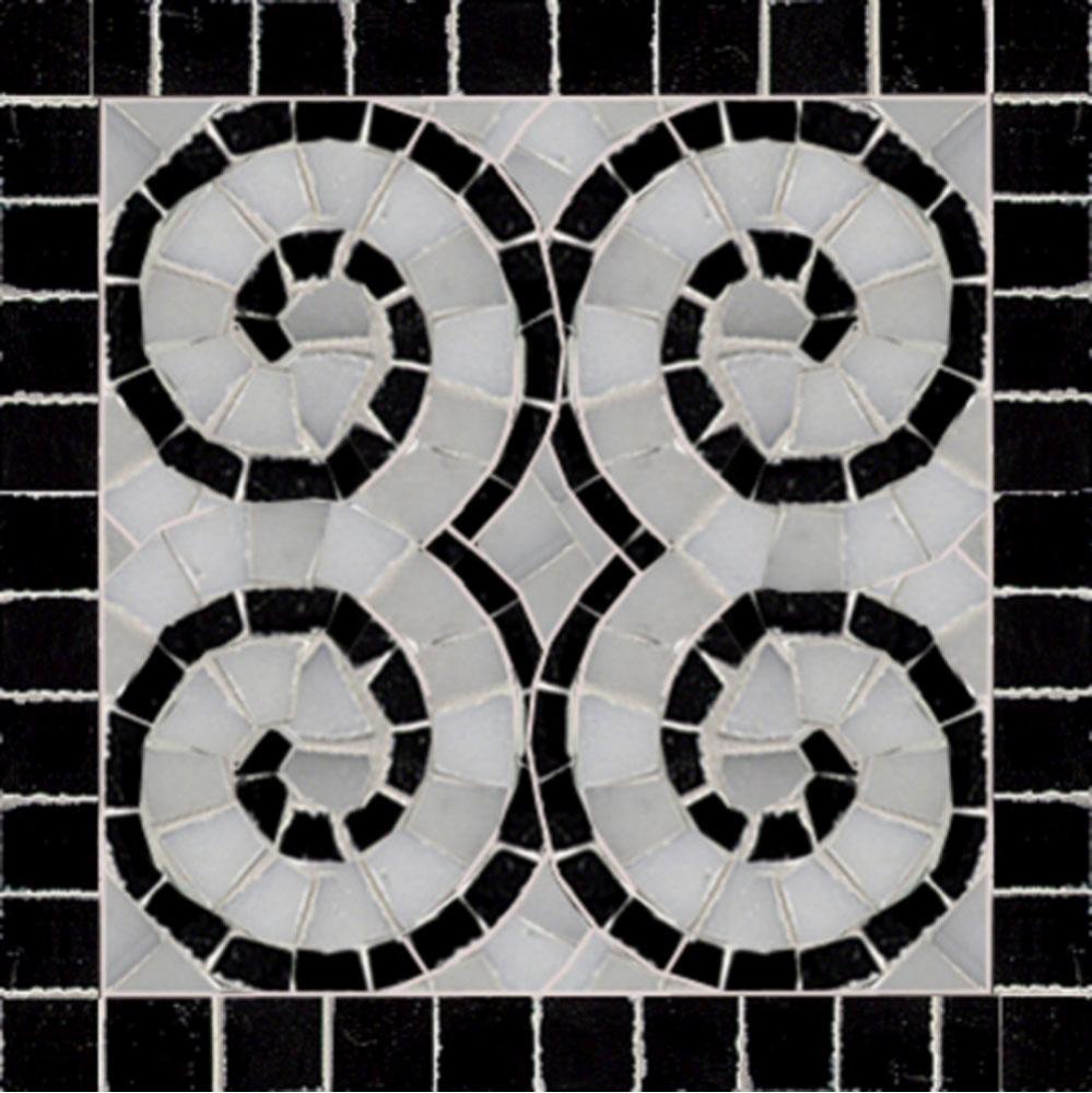 Parramore Sting / Paradiso Block Corner 4 x 4 in Stone Group 1, 2, 3, and 4