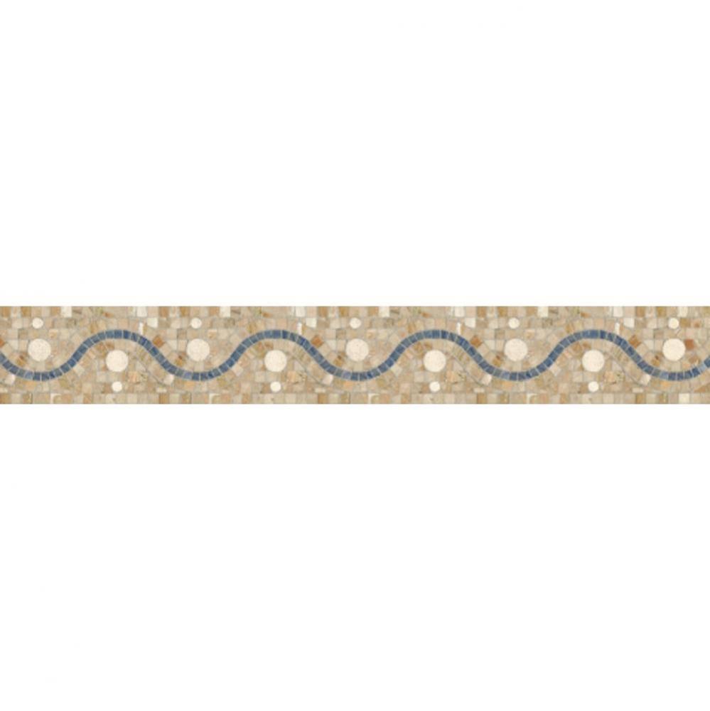 Parramore Babette    s Beads Border 5 x 12 in Stone Group 1, 2, 3, and 4