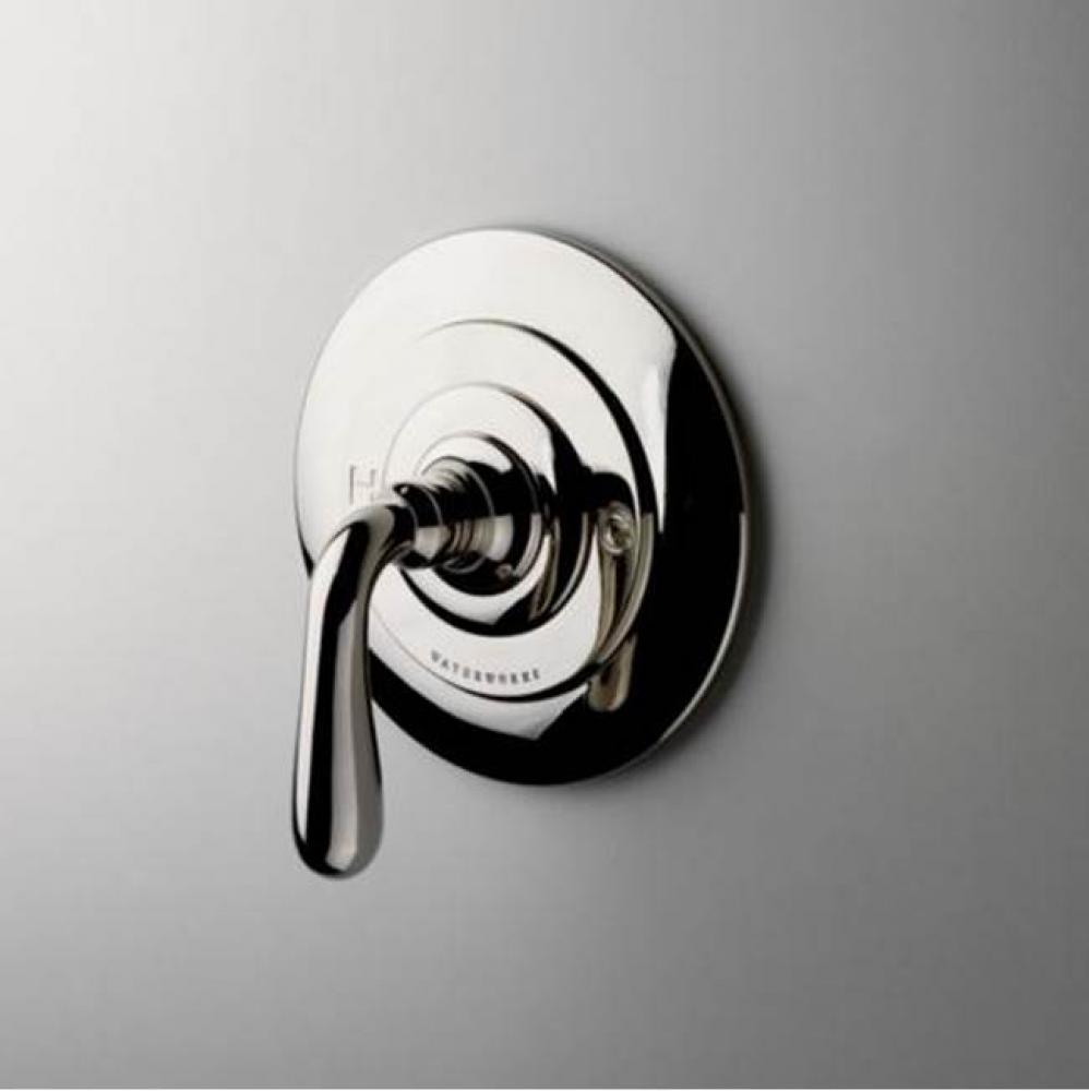 Opus Thermostatic Control Valve Trim with Metal Lever Handles in Nickel