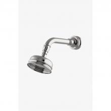 Waterworks 05-11574-65014 - Etoile Wall Mounted 4 1/2 Shower Rose, Arm and Flange in Burnished Nickel