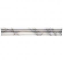 Waterworks 03-33368-25739 - Keystone A Rail 1 3/4 x 12 in Calacatta Polished