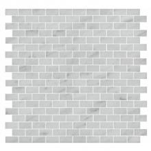 Waterworks 03-57612-24744 - Signet 1.5cm x 3cm Staggered Mosaic in Stone Group