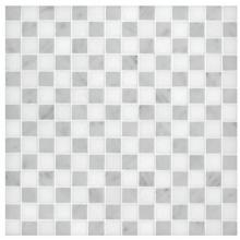 Waterworks 03-72954-42301 - Signet 2cm Checked Mosaic in Stone Group