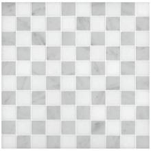 Waterworks 03-20507-92592 - Signet 3cm Checked Mosaic in Stone Group