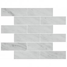 Waterworks 03-67416-02501 - Signet 2'' x 6'' Staggered Mosaic in Stone Group
