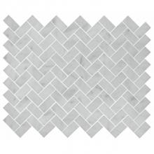 Waterworks 03-19888-59650 - Signet 2cm x 4cm Herringbone Mosaic in Stone Group