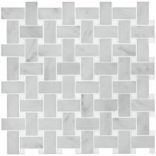 Waterworks 03-36952-61620 - Signet 2.5cm x 6cm Basketweave Mosaic in Stone Group