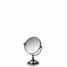 Waterworks 21-55188-78079 - Crystal Freestanding Small Magnifying Mirror in Chrome