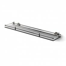 Waterworks 22-53154-67271 - Crystal 24 1/4 Single Tier Shelf in Chrome