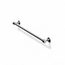 Waterworks 22-05499-63815 - Crystal 23 Single Metal Towel Bar in Chrome