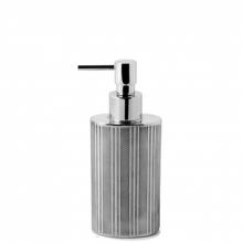 Waterworks 22-60806-77697 - Engine Turned Pewter Soap Dispenser in Pewter