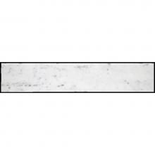 Waterworks 03-80482-85633 - Keystone Field Tile 3 x 16 x 3/8 in Carrara Honed