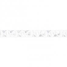 Waterworks 03-98468-88367 - Signet Epaulette Petite Border 3 3/4'' x 10 1/2'' in Stone Group 1, 2, 3, and