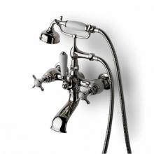 Waterworks 26-58163-90675 - Easton Vintage Exposed Tub Filler, Metal Handshower and Lever Diverter in