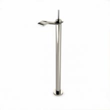 Waterworks 09-26104-73084 - Formwork Floor Mounted Exposed Tub Filler with Metal Joystick Handle in
