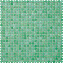 Waterworks 16-03076-24892 - Penny Tile 1/2'' Penny Mosaic in Seafoam Glossy