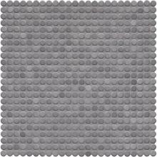 Waterworks 16-08886-16575 - Penny Tile 1/2'' Penny Mosaic in Smoke Glossy